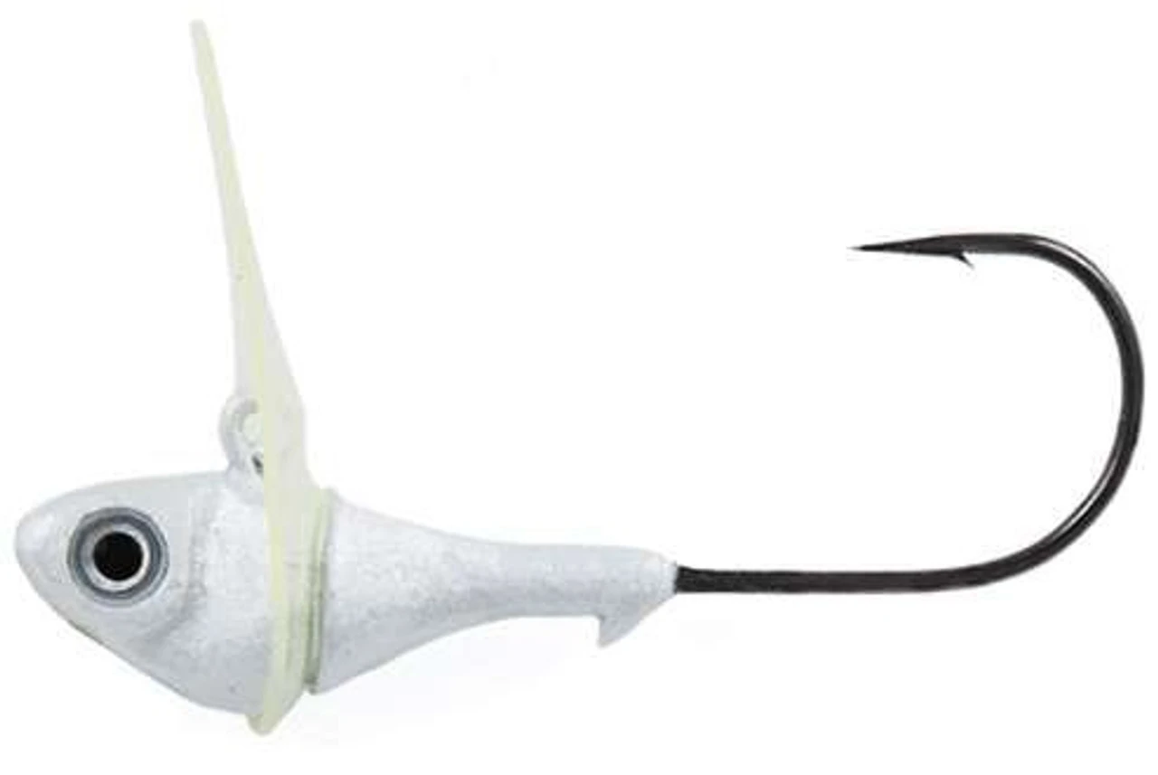 Fish Head Dude Jig Head - 1/4 Oz. - Pearl White 1 Fish Head Dude Jig Head - 1/4 Oz. - Pearl White