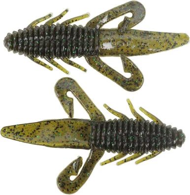 Gene Larew Biffle Bug - Dark Watermelon Candy 1 Gene Larew Biffle Bug - Dark Watermelon Candy