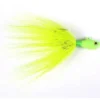 S & S Bucktails Rattletail 1/2oz Jig Lure 20-Red/Pearl