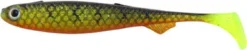 Salmo Slick Shad 7 Swimbait - Gold Fluorescent Perch UV