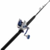 Accurate Valiant BV2-1000 - Silver/Blue - TackleDirect Platinum Hook Standup Combo