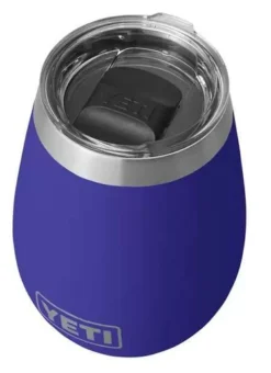 YETI Rambler 10oz Wine Tumbler With Magslider Lid - Offshore Blue